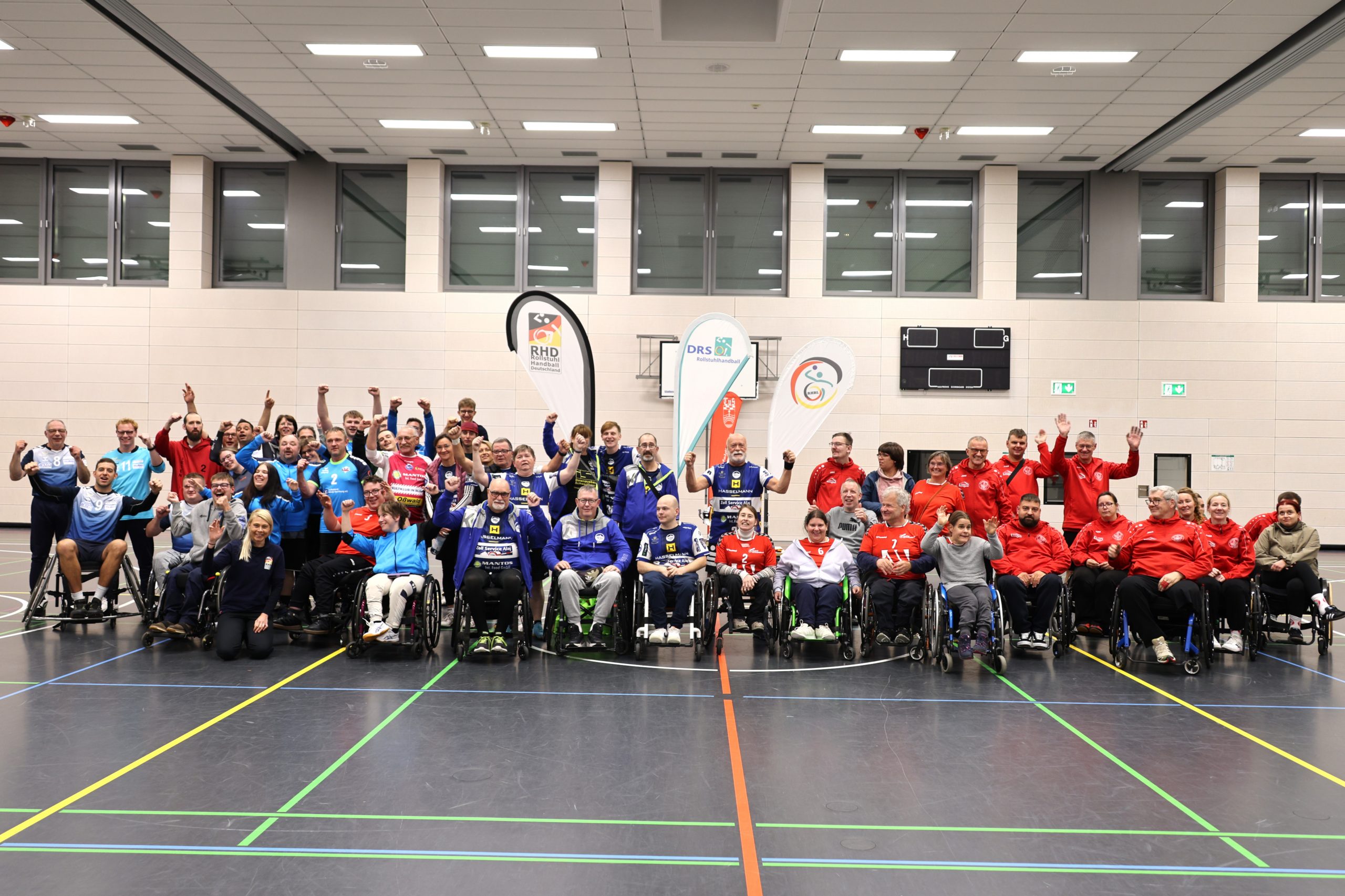 Rollstuhlhandball Deutschland (RHD) nimmt am Weltrekordversuch teil